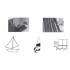 Masina cusatura zigzag, cu brat marit pentru materiale groase SKZ -6B-26R
