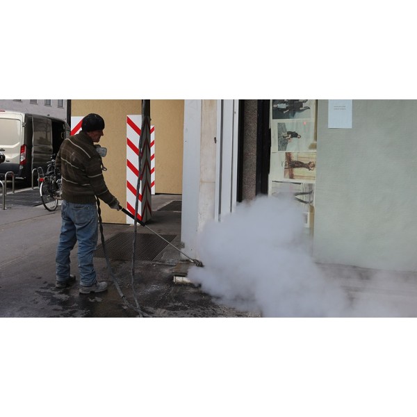 Aparat de spalat cu presiune abur Bieffe ST4000 pe motorina