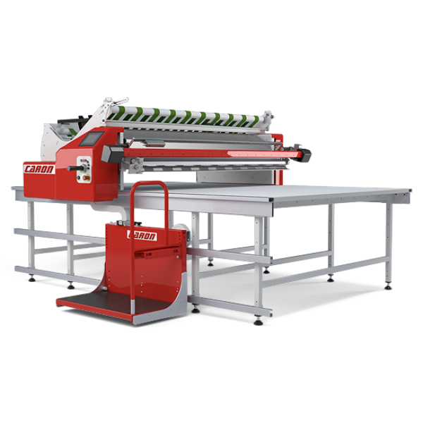 Masini automata de spanuit si derulat stofa Caron Flash