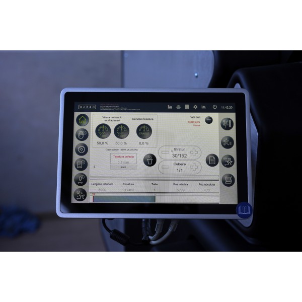 Masini automata de spanuit si derulat stofa Caron Mask