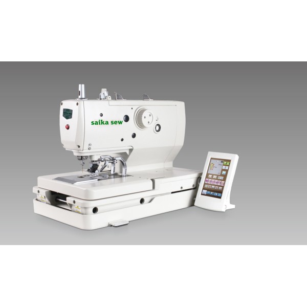 Masina electronica de cusut butoniera cu cap rotund Saika Sew SK9820