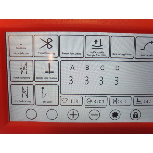 Masina de cusut liniara Saika Sew SK S620