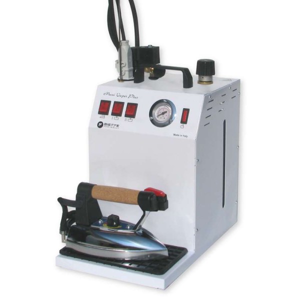 Statie de calcat Bieffe Maxi Vapor Plus Inox cu boiler de 5 litri si fier de calcat profesional Bieffe