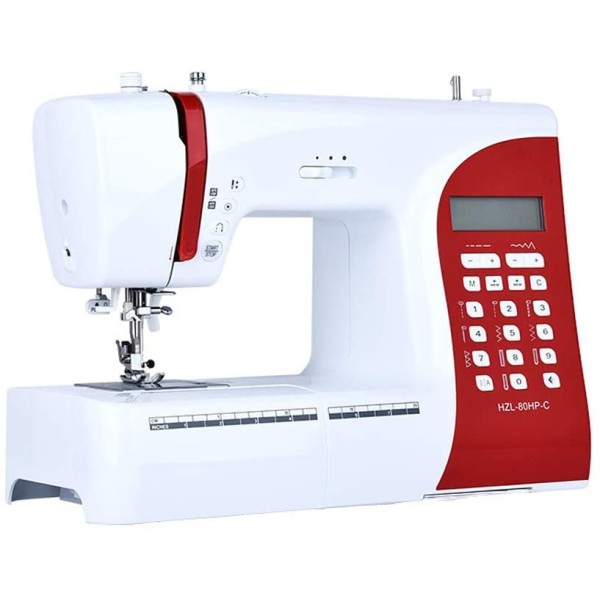 Masina de cusut casnica controlata de computer, compacta cu 197 de modele de cusaturi JUKI HZL-80HP-C