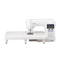 Masina de cusut casnica computerizata, cu alimentare puternica, si varietate mare de cusaturi si caracteristici avansate de butoniere, JUKI HZL F-600