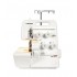 Masina de surfilat casnica 2 ace 4 fire, cusatura surje JUKI MO-644D Garnet Line