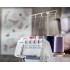 Masina de cusut casnica Overlock cu 2 ace, 2/3/4/5 fire cu avans diferential, cusatura lant si cusatura de acoperire JUKI MO-735