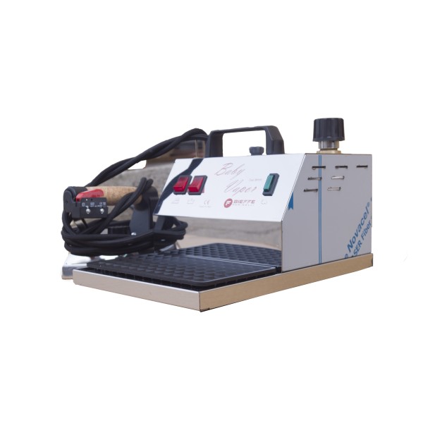 Statie de calcat profesionala Bieffe Baby Vapor Inox cu boiler de 2 litri cu fier calcat profesional Bieffe