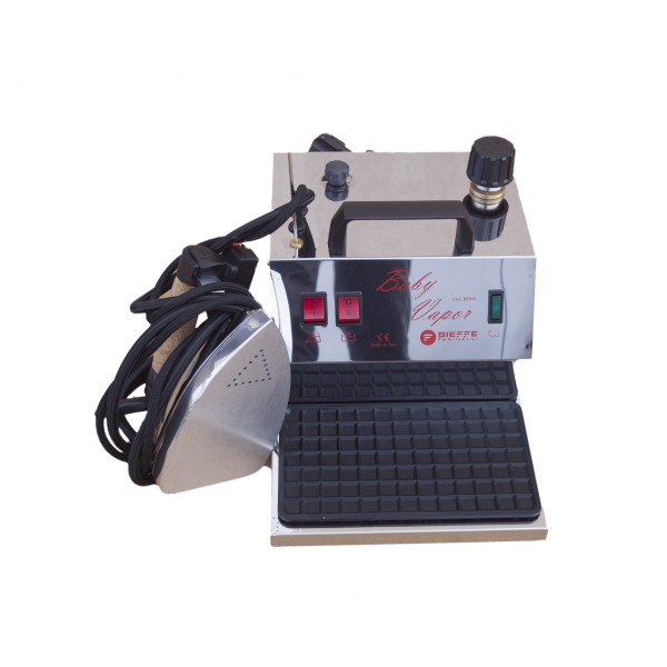 Statie de calcat profesionala Bieffe Baby Vapor Inox cu boiler de 2 litri cu fier calcat profesional Bieffe