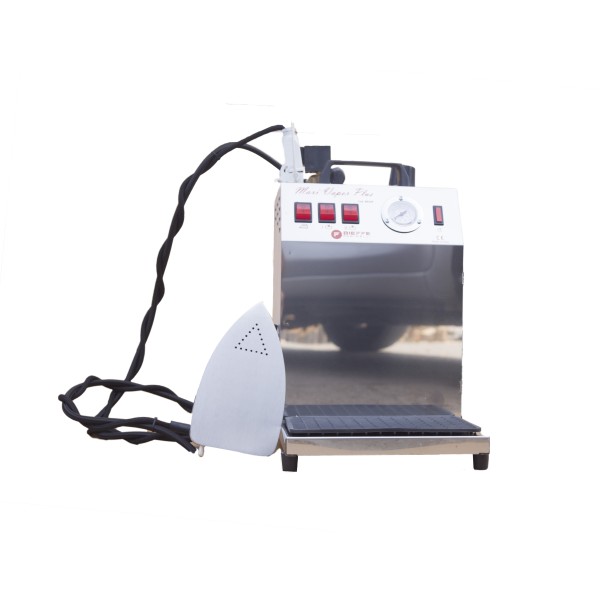 Statie de calcat Bieffe Maxi Vapor Plus Inox cu boiler de 5 litri si fier de calcat profesional Bieffe