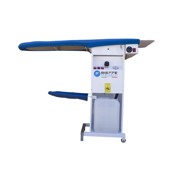 Masa de calcat profesionala cu statie de calcat incorporata 3.5 litri Bieffe Forever si fier de calcat profesional Bieffe