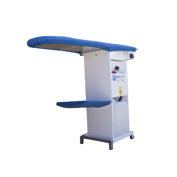 Masa de calcat profesionala cu statie de calcat incorporata 3.5 litri Bieffe Forever si fier de calcat profesional Bieffe