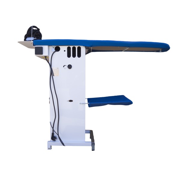 Masa de calcat profesionala cu statie de calcat incorporata 3.5 litri Bieffe Forever si fier de calcat profesional Bieffe