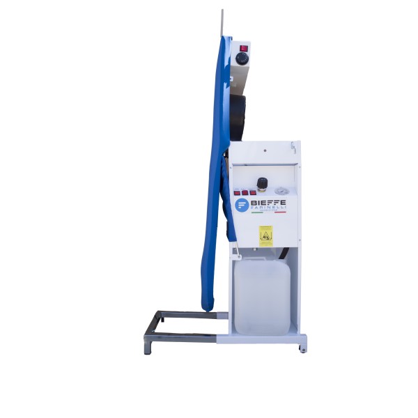 Masa de calcat profesionala cu statie de calcat incorporata 3.5 litri Bieffe Forever si fier de calcat profesional Bieffe